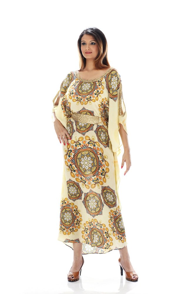 Sundial Medallion Kaftan